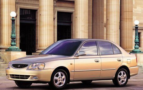 Hyundai Accent II, 2004 год, 299 999 рублей, 1 фотография