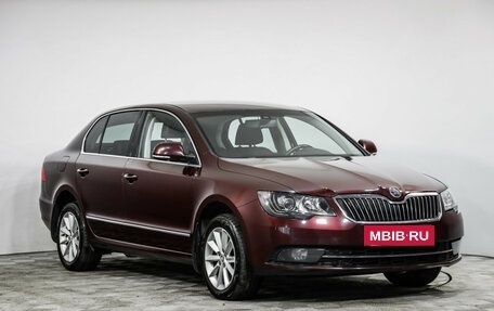 Skoda Superb III рестайлинг, 2014 год, 1 239 000 рублей, 3 фотография