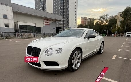 Bentley Continental GT II рестайлинг, 2013 год, 7 500 000 рублей, 3 фотография