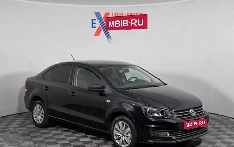 Volkswagen Polo VI (EU Market), 2016 год, 999 000 рублей, 3 фотография