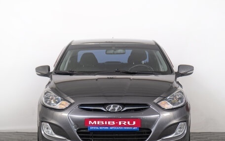 Hyundai Solaris II рестайлинг, 2011 год, 739 000 рублей, 4 фотография