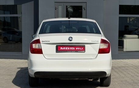 Skoda Rapid I, 2015 год, 650 000 рублей, 5 фотография