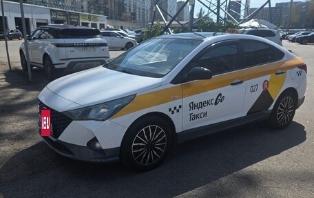 Hyundai Solaris II рестайлинг, 2021 год, 1 350 000 рублей, 2 фотография