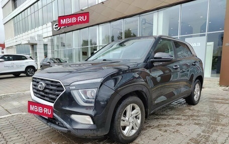 Hyundai Creta I рестайлинг, 2021 год, 2 459 200 рублей, 3 фотография