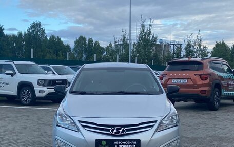Hyundai Solaris II рестайлинг, 2014 год, 850 000 рублей, 3 фотография