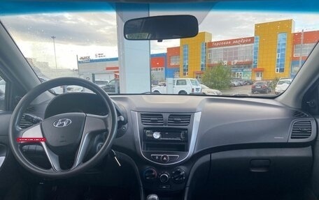 Hyundai Solaris II рестайлинг, 2014 год, 850 000 рублей, 23 фотография