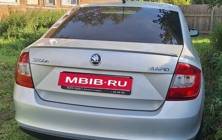 Skoda Rapid I, 2014 год, 850 000 рублей, 3 фотография