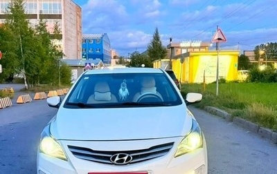 Hyundai Solaris II рестайлинг, 2015 год, 775 000 рублей, 1 фотография