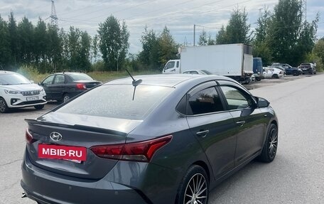 Hyundai Solaris II рестайлинг, 2021 год, 1 150 000 рублей, 3 фотография