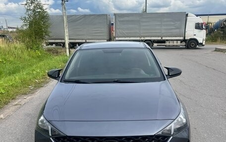 Hyundai Solaris II рестайлинг, 2021 год, 1 150 000 рублей, 5 фотография