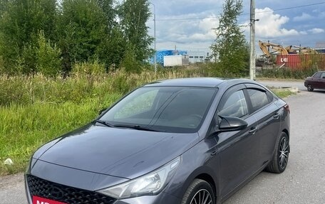 Hyundai Solaris II рестайлинг, 2021 год, 1 150 000 рублей, 6 фотография