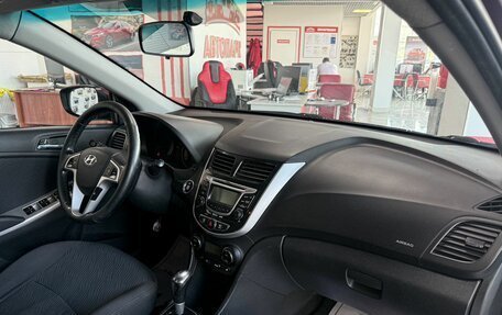 Hyundai Solaris II рестайлинг, 2011 год, 859 000 рублей, 12 фотография