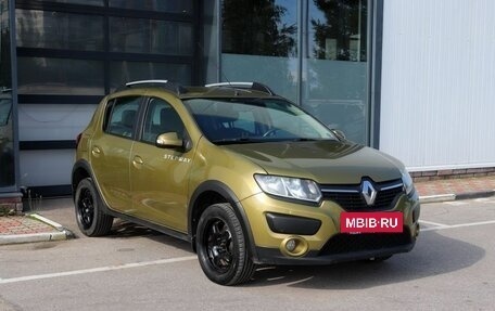 Renault Sandero II рестайлинг, 2016 год, 837 000 рублей, 2 фотография