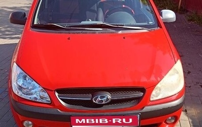 Hyundai Getz I рестайлинг, 2008 год, 480 000 рублей, 1 фотография