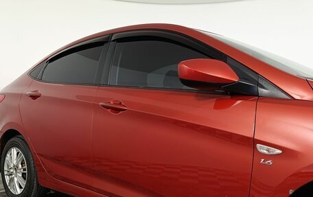 Hyundai Solaris II рестайлинг, 2012 год, 800 000 рублей, 22 фотография