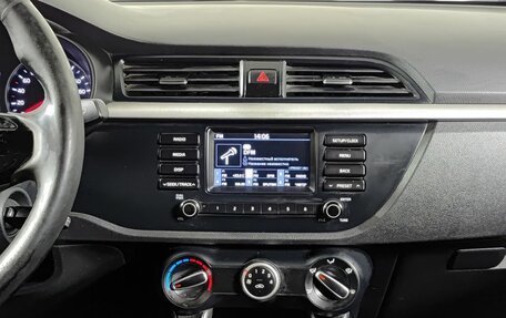 KIA Rio IV, 2017 год, 850 000 рублей, 18 фотография