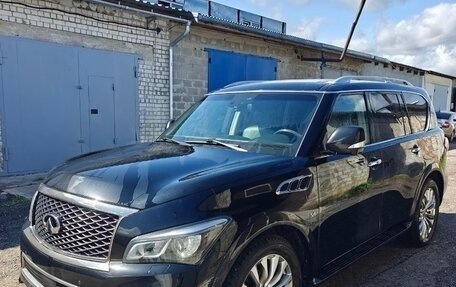 Infiniti QX80 I рестайлинг, 2016 год, 3 100 000 рублей, 1 фотография