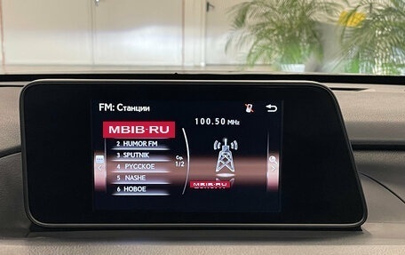 Lexus RX IV рестайлинг, 2016 год, 3 250 000 рублей, 12 фотография