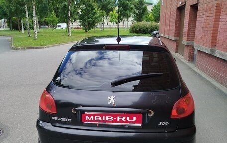 Peugeot 206, 2006 год, 220 000 рублей, 4 фотография