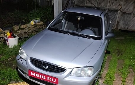 Hyundai Accent II, 2003 год, 160 000 рублей, 1 фотография