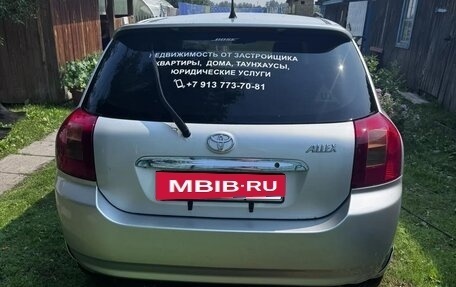 Toyota Allex i рестайлинг, 2001 год, 460 000 рублей, 3 фотография