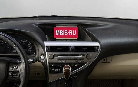 Lexus RX III, 2009 год, 1 729 000 рублей, 22 фотография