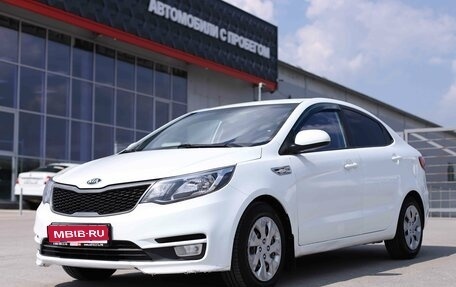 KIA Rio III рестайлинг, 2016 год, 894 327 рублей, 1 фотография