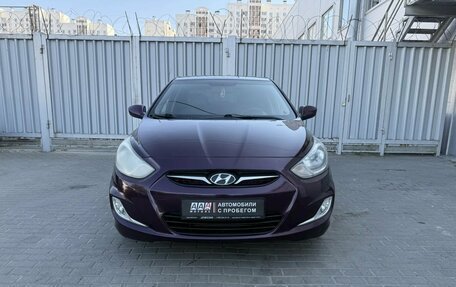 Hyundai Solaris II рестайлинг, 2012 год, 649 000 рублей, 2 фотография