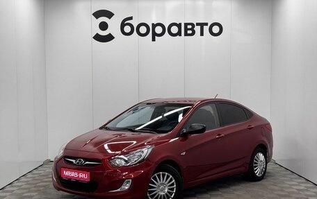 Hyundai Solaris II рестайлинг, 2011 год, 697 500 рублей, 1 фотография