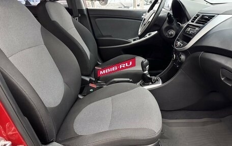 Hyundai Solaris II рестайлинг, 2011 год, 697 500 рублей, 13 фотография