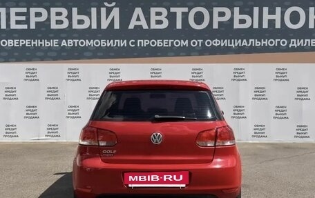 Volkswagen Golf VI, 2011 год, 640 000 рублей, 6 фотография