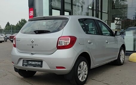 Renault Sandero II рестайлинг, 2014 год, 638 000 рублей, 6 фотография