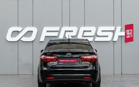 KIA Rio III рестайлинг, 2012 год, 898 000 рублей, 4 фотография