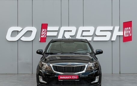 KIA Rio III рестайлинг, 2012 год, 898 000 рублей, 3 фотография