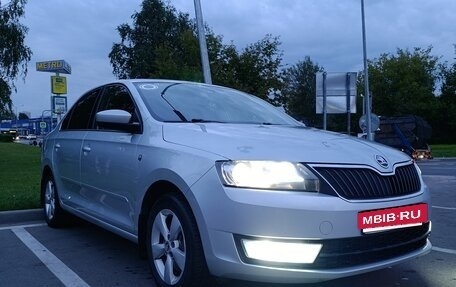 Skoda Rapid I, 2014 год, 1 100 000 рублей, 2 фотография