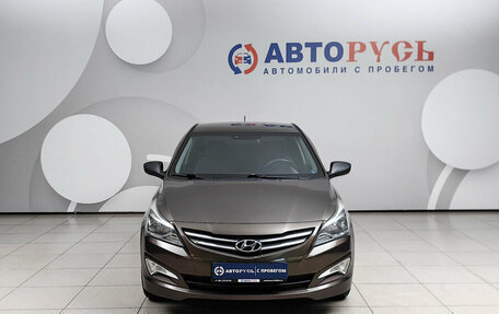 Hyundai Solaris II рестайлинг, 2015 год, 985 000 рублей, 3 фотография