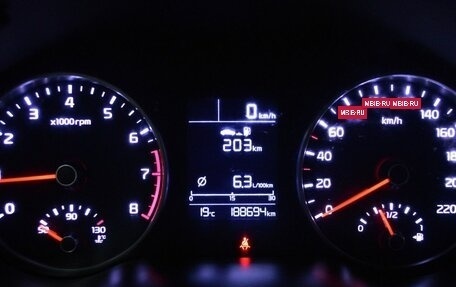 KIA Rio IV, 2018 год, 1 295 000 рублей, 18 фотография
