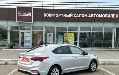 Hyundai Solaris II рестайлинг, 2017 год, 1 100 000 рублей, 4 фотография