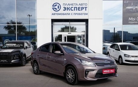 KIA Rio IV, 2018 год, 1 230 000 рублей, 1 фотография
