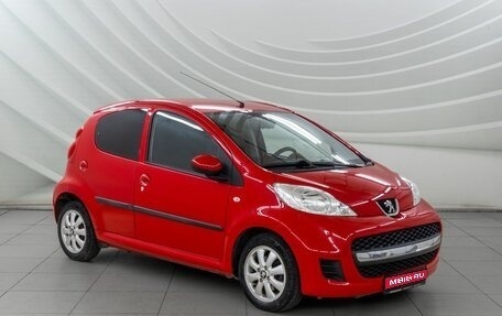 Peugeot 107 I рестайлинг, 2009 год, 499 000 рублей, 1 фотография