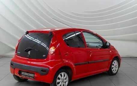 Peugeot 107 I рестайлинг, 2009 год, 499 000 рублей, 7 фотография