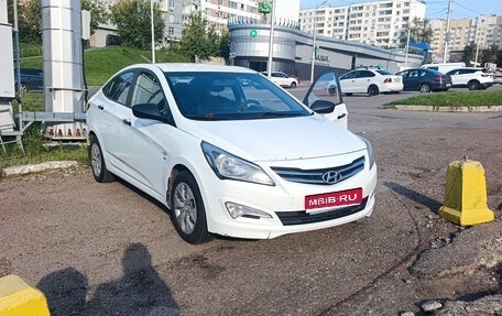 Hyundai Solaris II рестайлинг, 2014 год, 680 000 рублей, 1 фотография