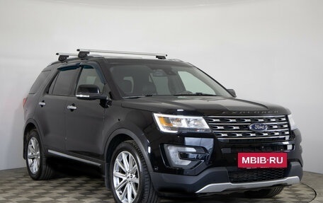 Ford Explorer VI, 2017 год, 2 499 000 рублей, 3 фотография
