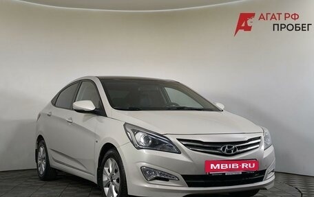Hyundai Solaris II рестайлинг, 2016 год, 1 140 000 рублей, 3 фотография