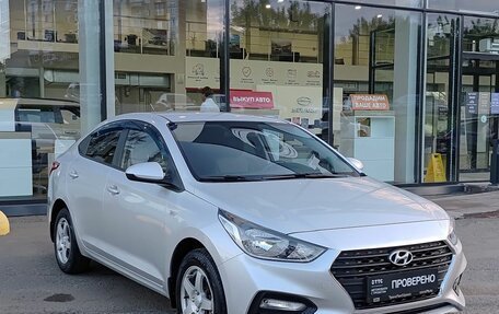 Hyundai Solaris II рестайлинг, 2018 год, 1 435 200 рублей, 3 фотография