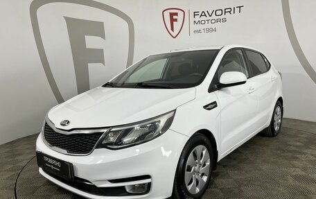 KIA Rio III рестайлинг, 2017 год, 1 235 000 рублей, 1 фотография