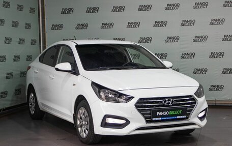 Hyundai Solaris II рестайлинг, 2017 год, 1 069 500 рублей, 3 фотография