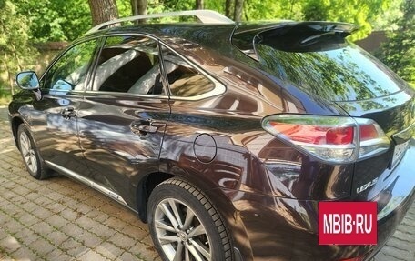 Lexus RX III, 2015 год, 3 450 000 рублей, 3 фотография