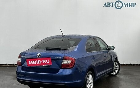 Skoda Rapid I, 2017 год, 1 300 000 рублей, 5 фотография
