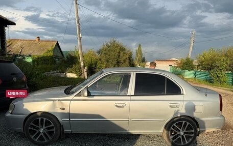 Hyundai Accent II, 2004 год, 410 000 рублей, 2 фотография